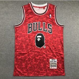 Men's Chicago Bulls Jordan #23 Red Jersey